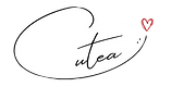 Logo de Cutea en letra cursiva